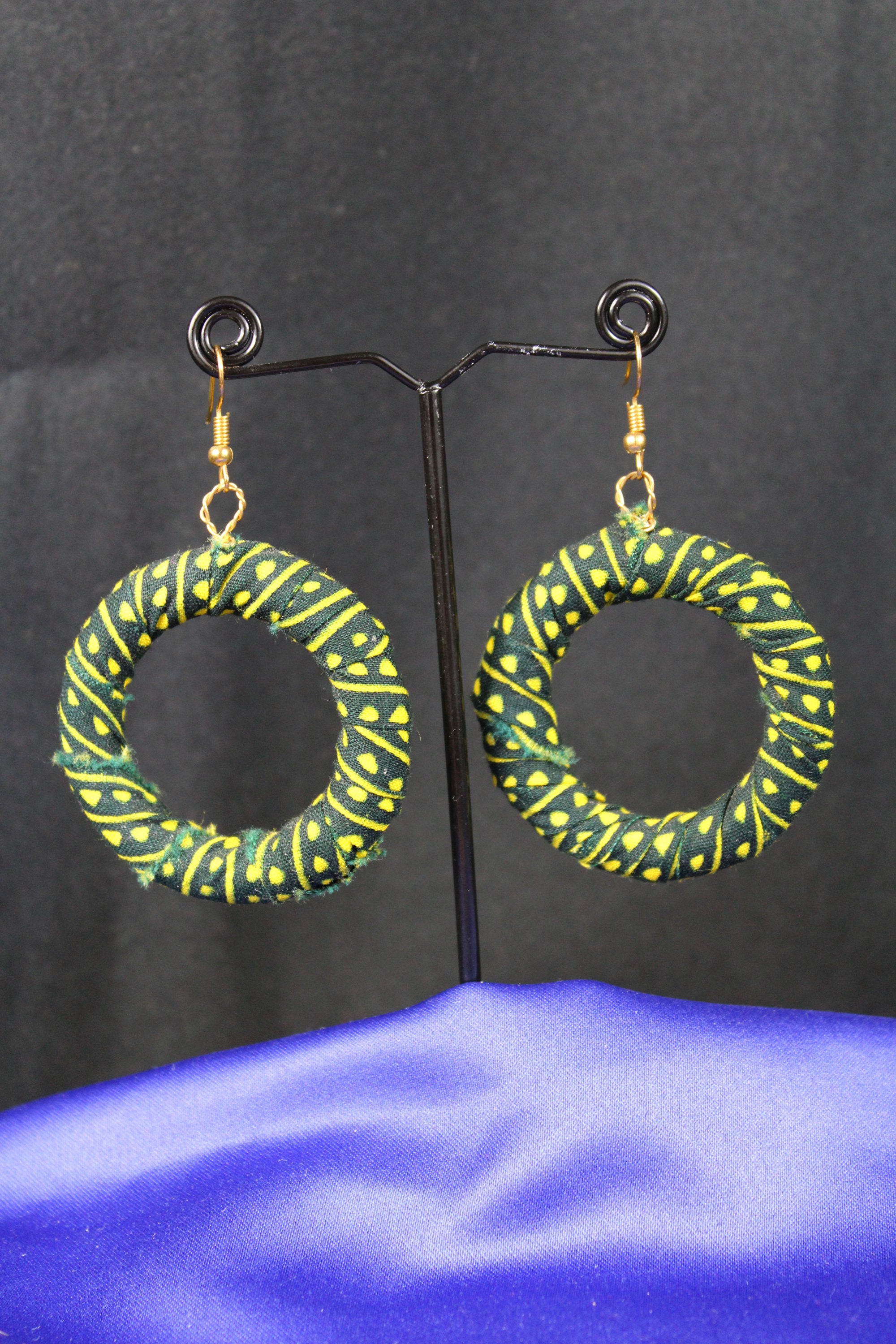 Gorgeous Green African Hoops - Continent Clothing
