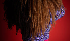 African Bomber Jacket In Chilled Purple - Continent Clothing
