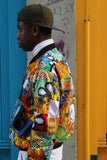 African Bomber Jacket in Patchwork - Continent Clothing