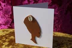 African Card Card Made with Recycled Wood and Eco Friendly Paper - Continent Clothing