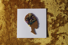 African Card Card Made with Recycled Wood and Eco Friendly Paper - Continent Clothing