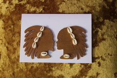 African Card Card Made with Recycled Wood and Eco Friendly Paper - Continent Clothing