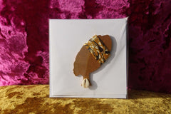 African Card Card Made with Recycled Wood and Eco Friendly Paper - Continent Clothing