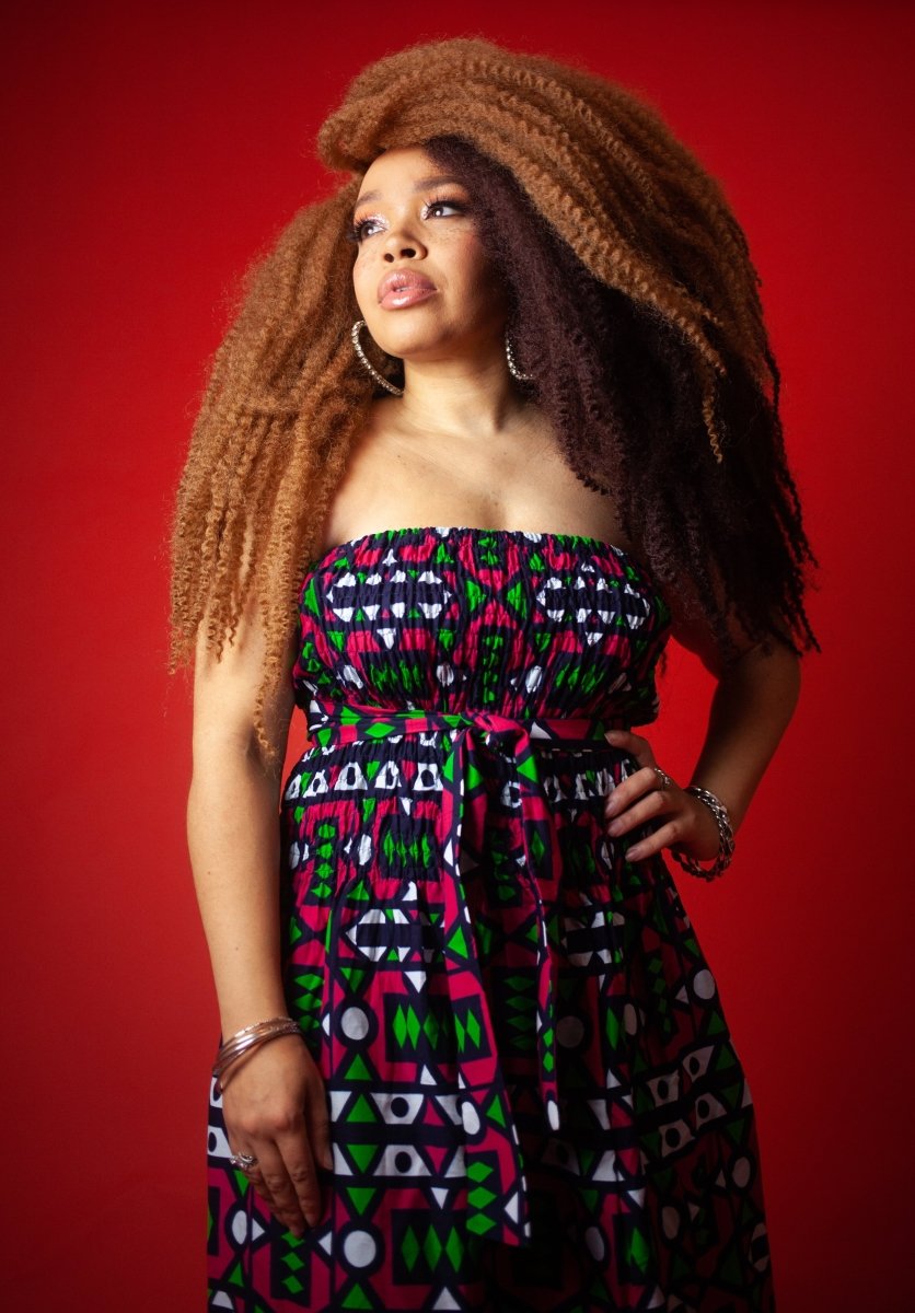 African Dress in Amazing Samakaka - Continent Clothing