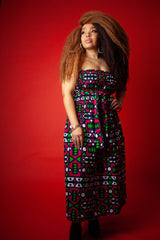 African Dress in Amazing Samakaka - Continent Clothing