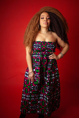 African Dress in Amazing Samakaka - Continent Clothing