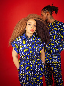 African Dress in Amazing Kente