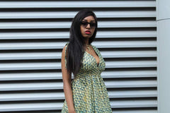 African Dress in Gold Ankara Print - Festival Dress - Continent Clothing