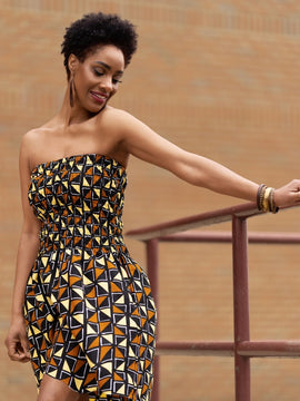 Abito africano in incredibile Kente