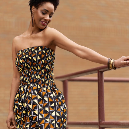 African Dress in Amazing Kente