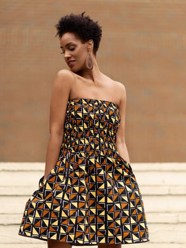 Abito africano in incredibile Kente