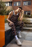 African Dungarees in Brown Mud Cloth - Continent Clothing