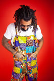 African Dungarees In Crazy Patchwork - Continent Clothing