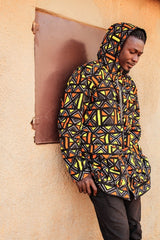 African Hoodie In Mud Cloth - Continent Clothing