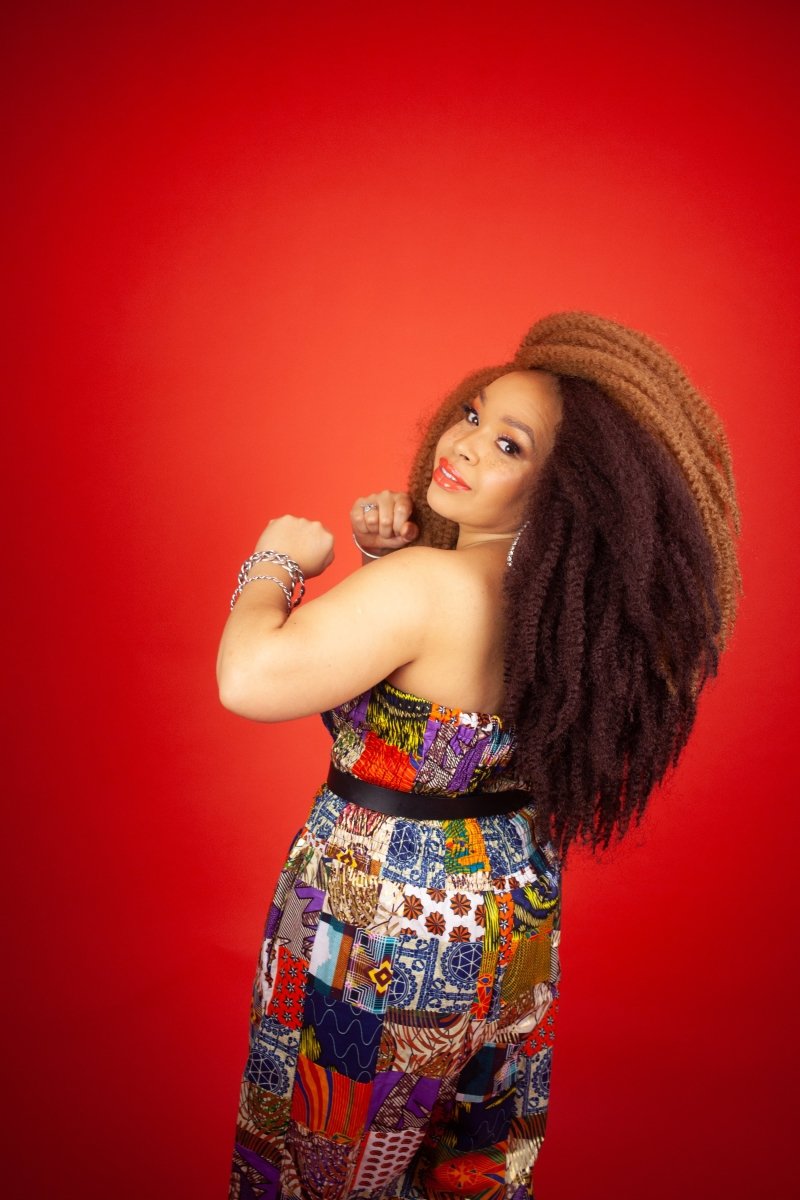 African Jumpsuit in Crazy Patchwork - Continent Clothing