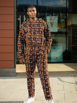 Pantaloni africani in panno di fango incredibile