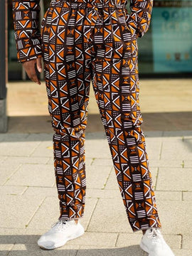 Pantaloni africani in panno di fango incredibile