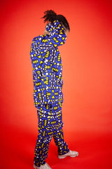 African Pants In Electric Blue Samakaka - Continent Clothing