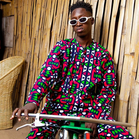 Afrikanische Hose In erstaunlichen Kente Druck