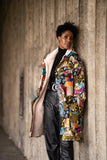 African Parka in Patchwork - African Coat - Continent Clothing