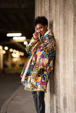 African Parka in Patchwork - African Coat - Continent Clothing