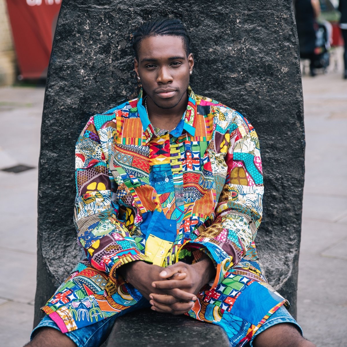 African Patchwork Shirt - Eco Friendly Shirt - Ethical Clothing - Continent Clothing
