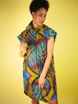African Dress in Amazing Kente
