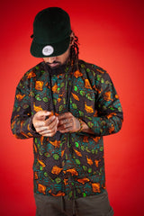 African Print Shirt In Fishy Green - Continent Clothing