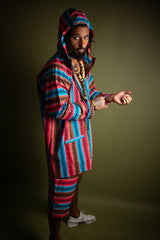 African Shorts In Vivid Pink - Continent Clothing