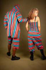 African Shorts In Vivid Pink - Continent Clothing