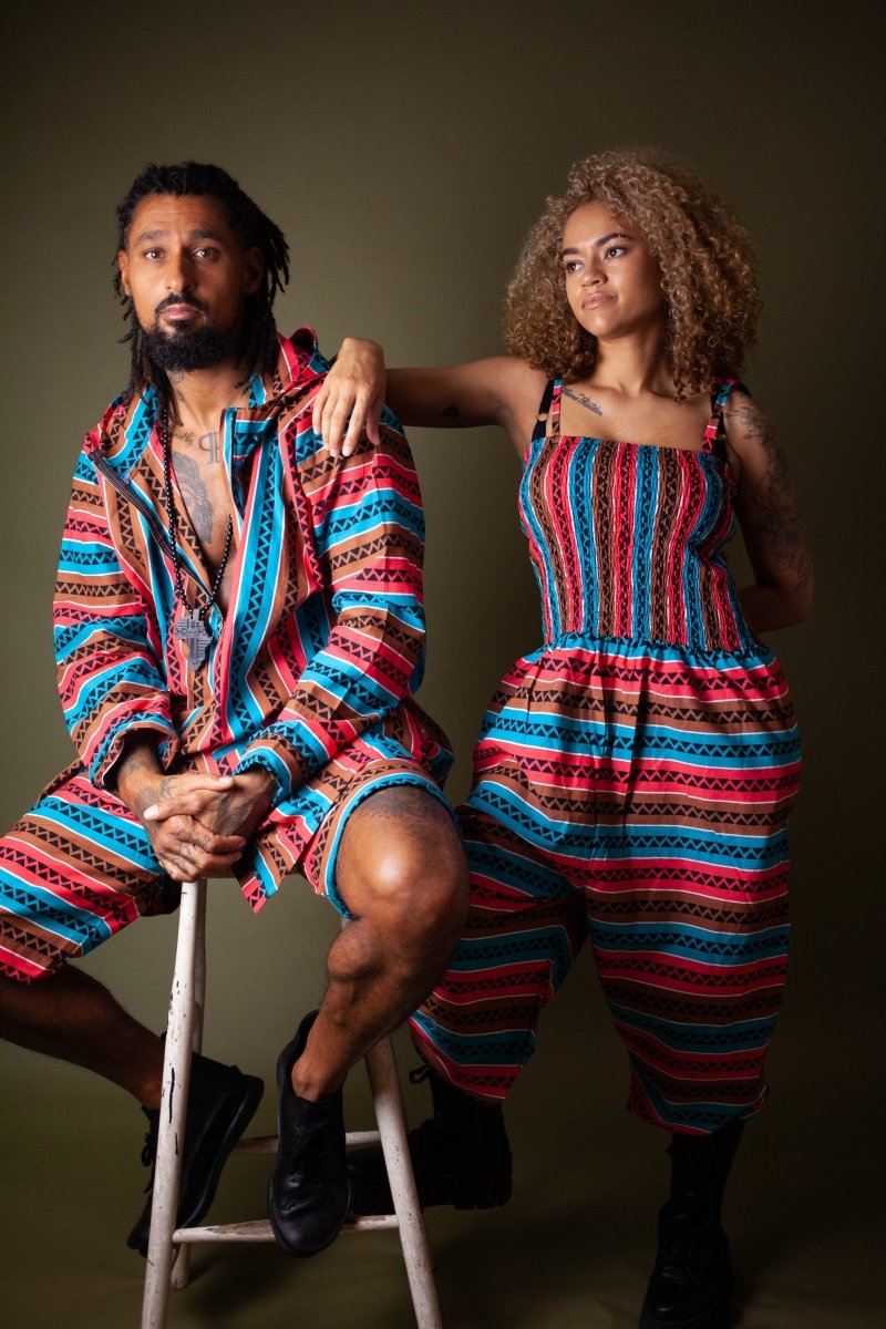 African Shorts In Vivid Pink - Continent Clothing