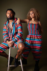 African Shorts In Vivid Pink - Continent Clothing