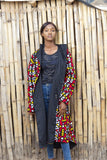 African Summer Coat In Electric Red - The Continent Clothing