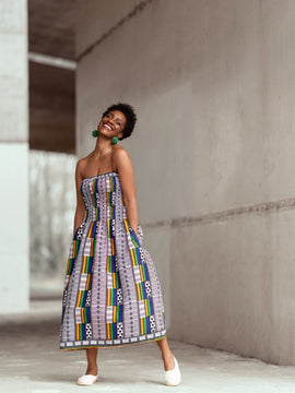 Abito africano in incredibile Kente