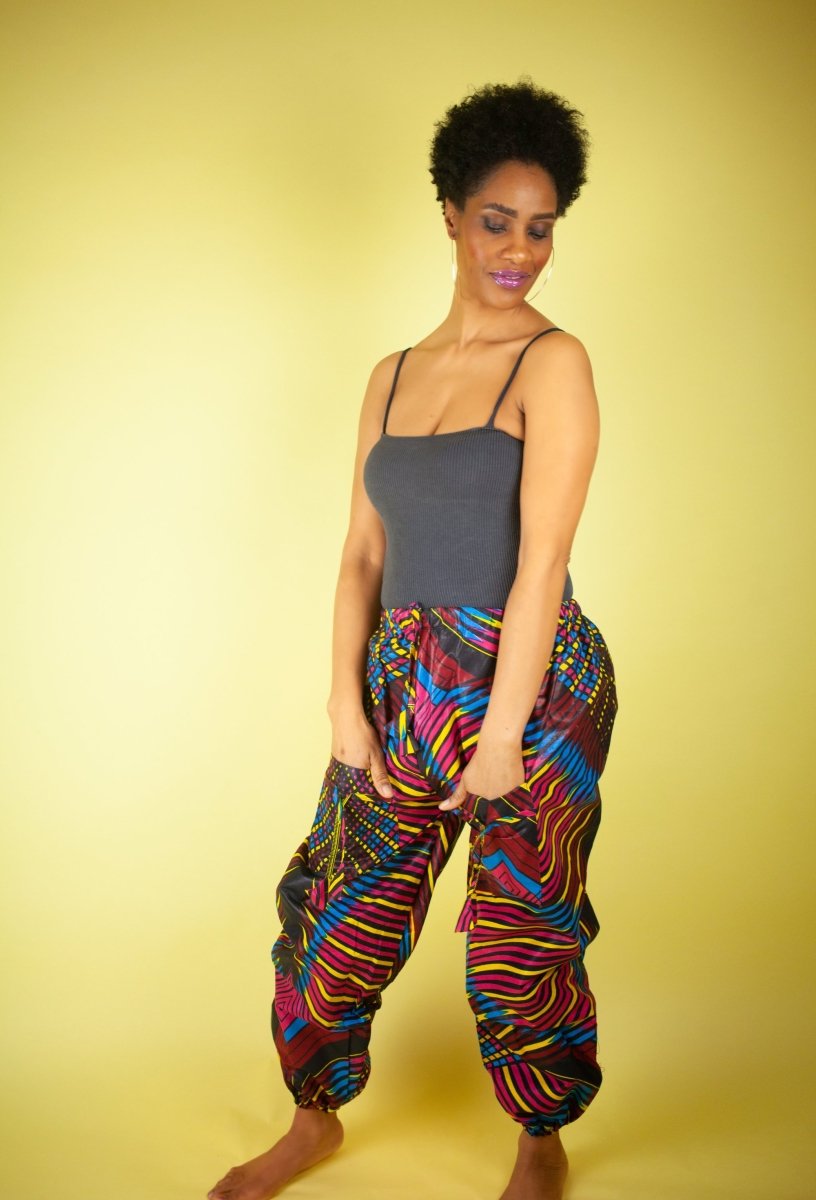 African Trousers In Beautiful Wow Print - The Continent Clothing