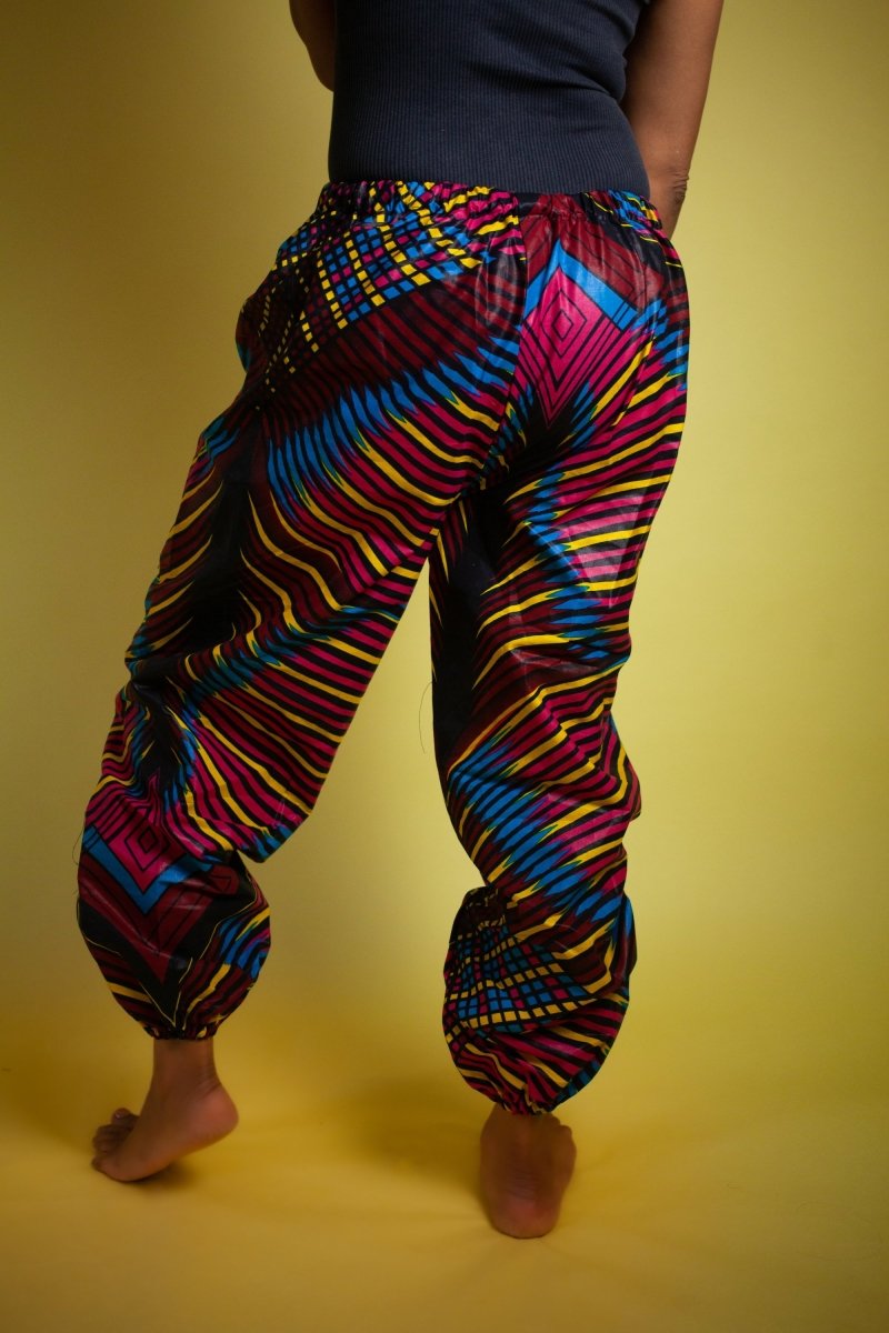 African Trousers In Beautiful Wow Print - The Continent Clothing