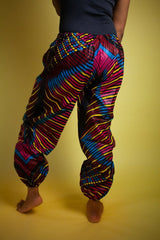 African Trousers In Beautiful Wow Print - The Continent Clothing