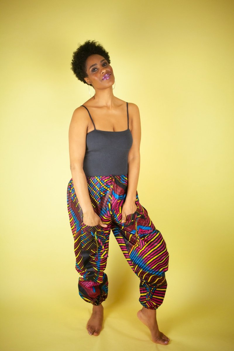 African Trousers In Beautiful Wow Print - The Continent Clothing