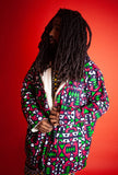 African Winter Coat In Electric Pink - Continent Clothing