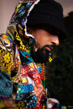 African Winter Coat in Patchwork - Continent Clothing