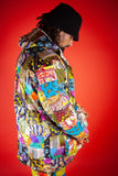 African Winter Coat in Patchwork - Continent Clothing