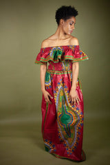 Amazing Dashiki African Maxi Dress - Continent Clothing