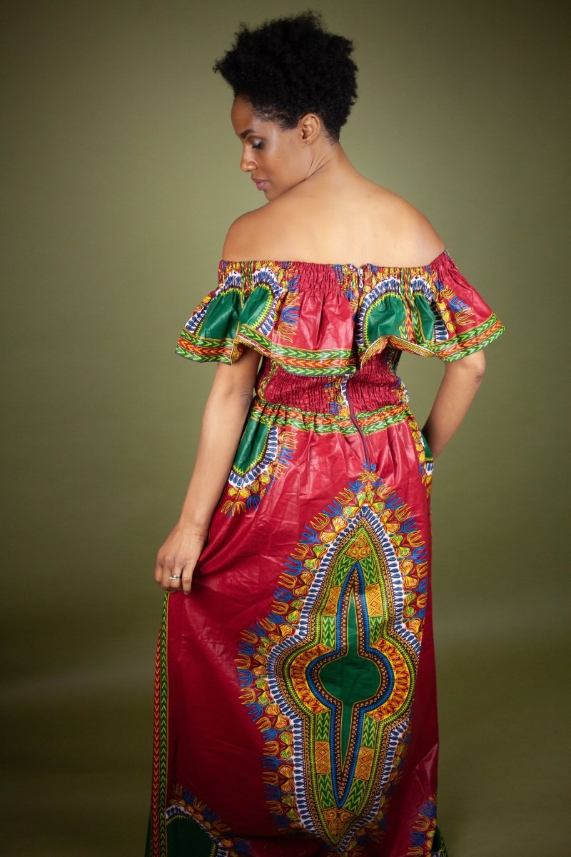 Amazing Dashiki African Maxi Dress - Continent Clothing