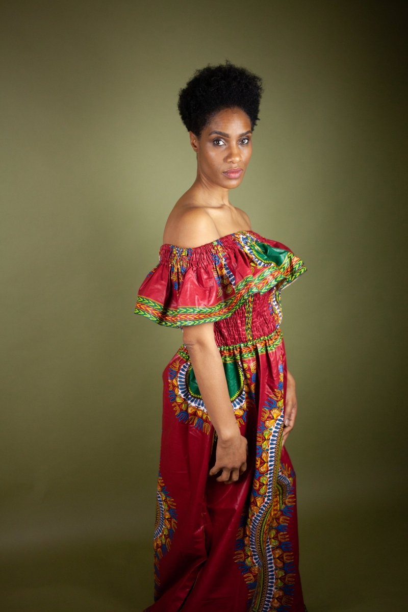 Amazing Dashiki African Maxi Dress - Continent Clothing