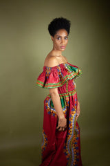 Amazing Dashiki African Maxi Dress - Continent Clothing