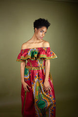 Amazing Dashiki African Maxi Dress - Continent Clothing