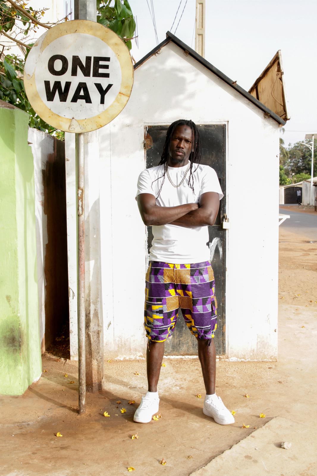 African Board Shorts In Chilled Purple - Continent Clothing