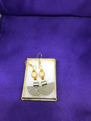 Boho Earrings with Brass - Continent Clothing