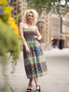 Abito africano in incredibile Kente