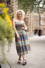 African Dress in Beautiful Kente - Continent Clothing